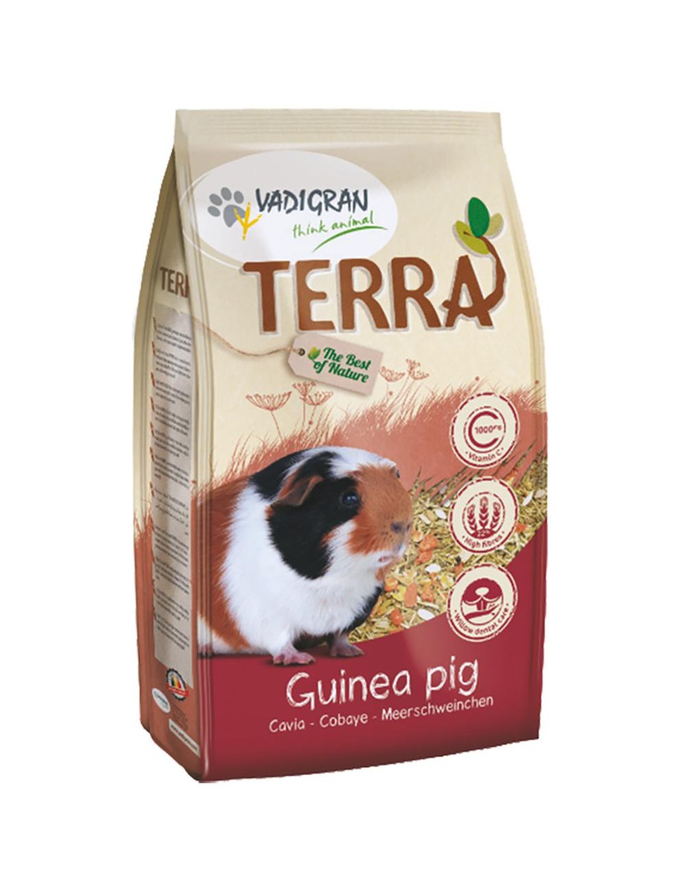 TERRA COBAYAS  GUINEA PIG  1KG
