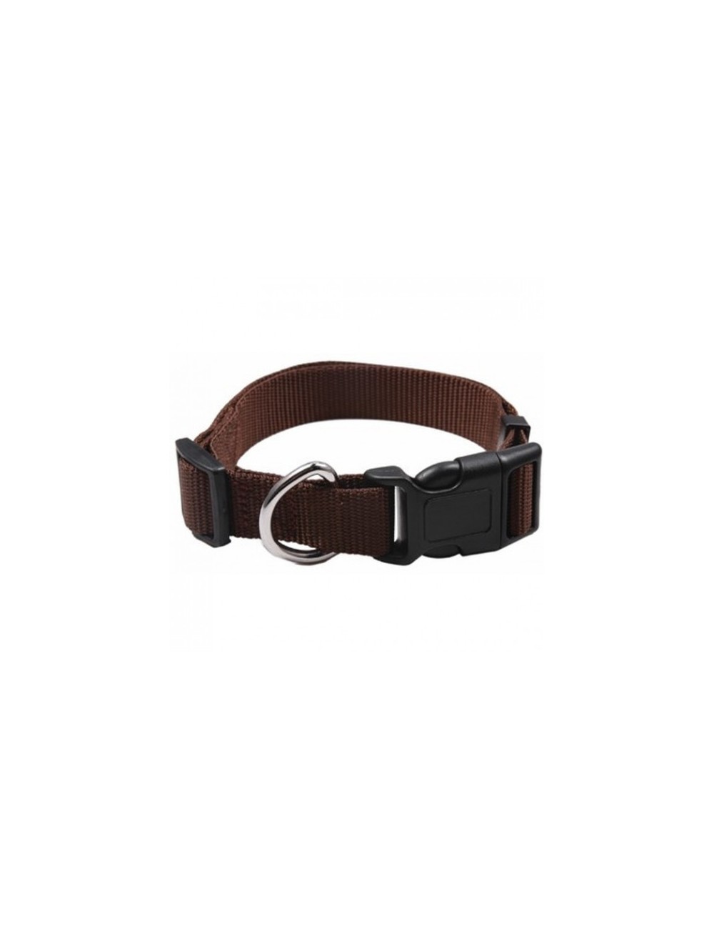 COLLAR NYLON MARRON  1 5X40CM 