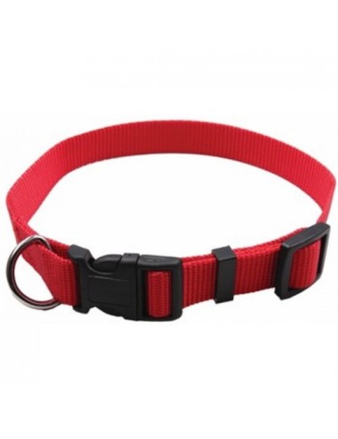 COLLAR NYLON ROJO  2 5X60CM 