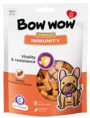 BOW WOW SNACK INMUNIDAD 60GRS