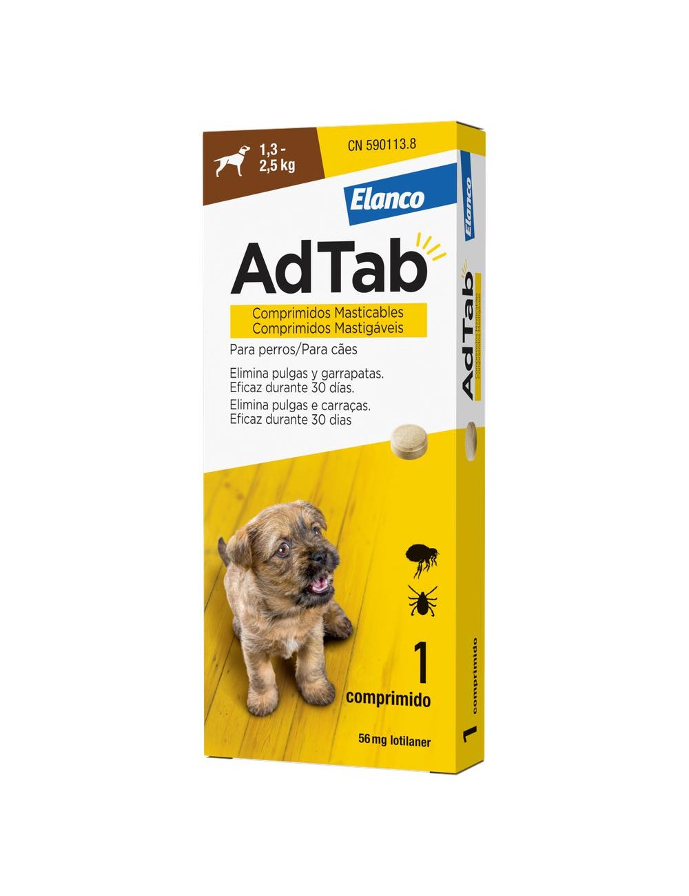 ADTAB PERRO 1 3-2 5KG