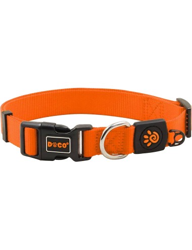 COLLAR DOCO 2X25-40CM S NARANJA