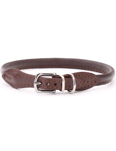 COLLAR NUKY MARRON 10MMX40CM