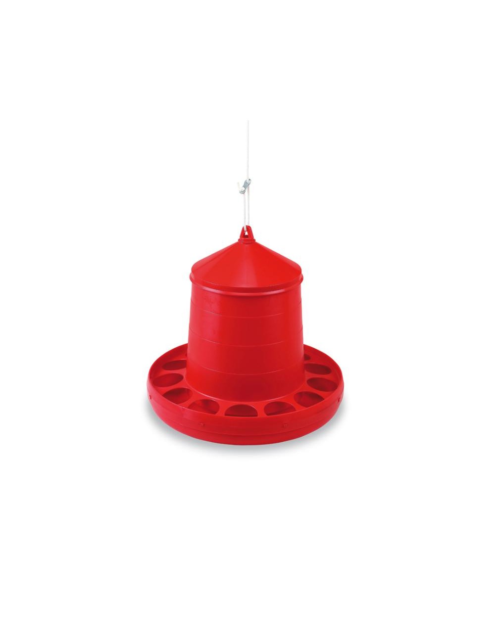 TOLVA PLASTICO ROJA 12KG GAUN