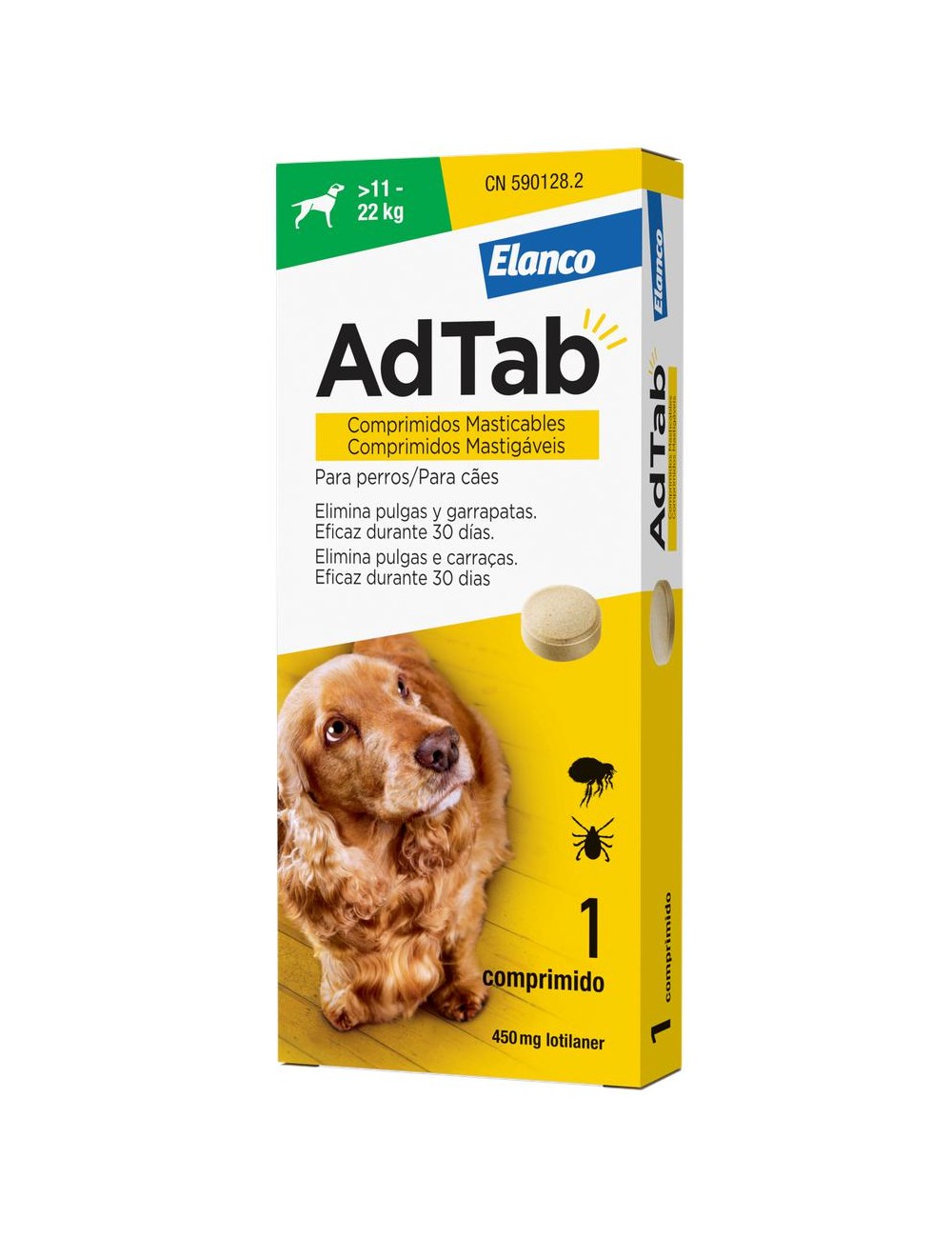 ADTAB PERRO 3 COMPRIMIDOS 11-22KG