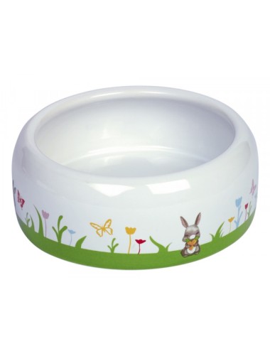 COMEDERO CERAMICA CONEJO 14CM