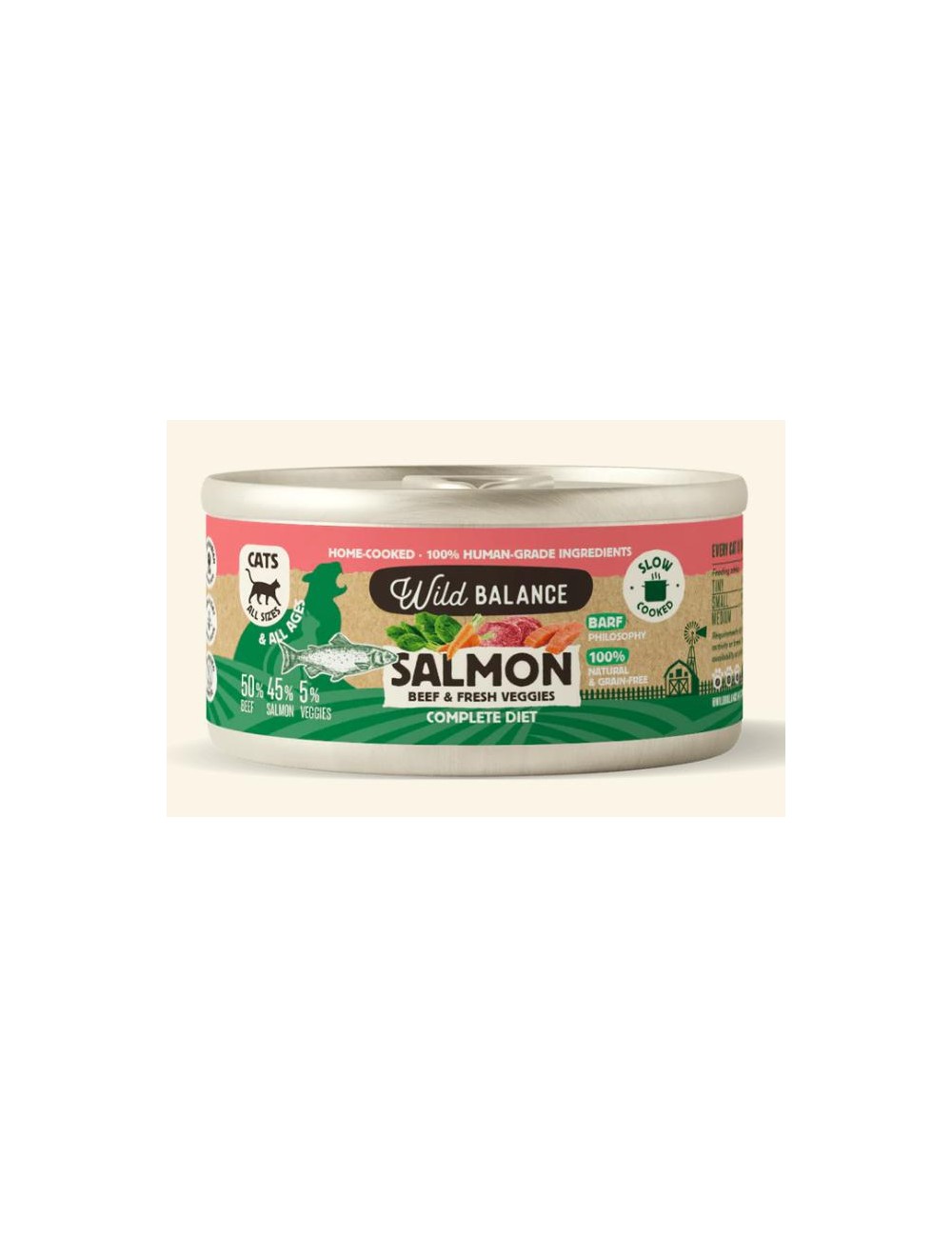 LATA WILD BALANCE BARF SALMON 120GRS